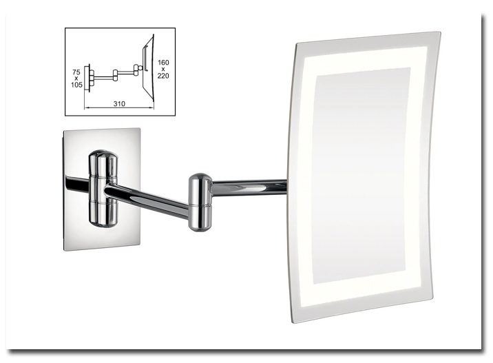 Kosmetikspiegel mit Licht by Bavaria Bder-Technik GdbR