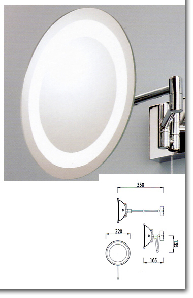 Kosmetikspiegel mit Beleuchtung by Bavaria Bder-Technik GdbR