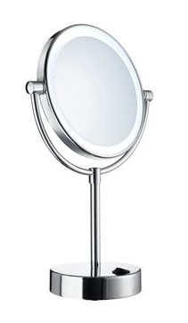Kosmetikspiegel mit LED Beleuchtung als Lichtspiegel by Bavaria Bäder-Technik GdbR
