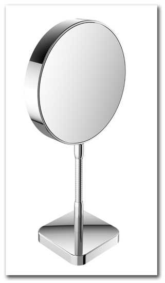 Kosmetikspiegel Standspiegel mit 3-fach und 7-fach Vergrösserung by Bavaria Bäder-Technik GdbR